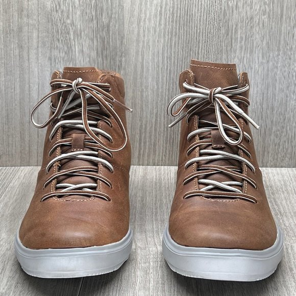Merrell Brown Lace Up Boots - Picture 2 of 10